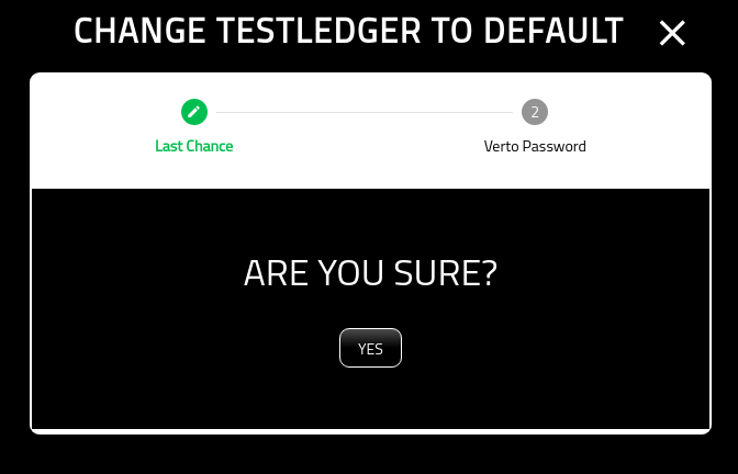 Create Verto Wallet