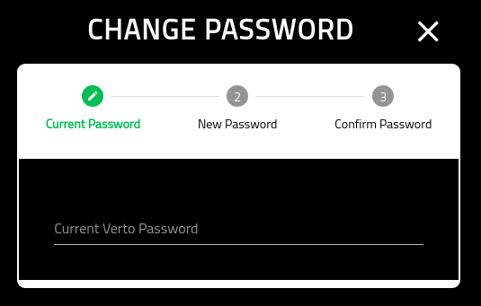 Create Verto Wallet