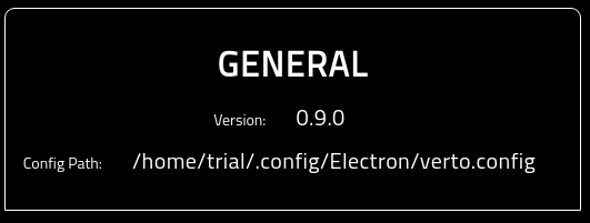 Create Verto Wallet