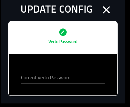 Create Verto Wallet