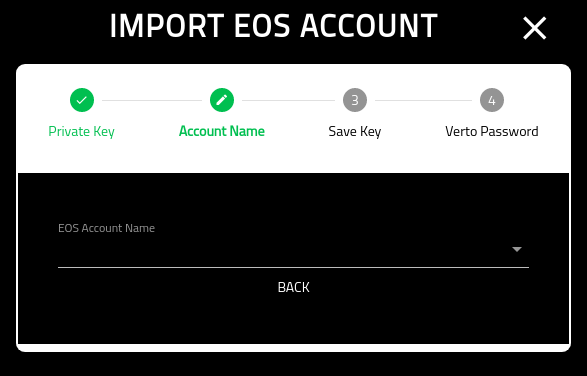 Create Verto Wallet