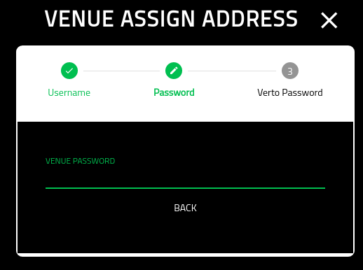 Create Verto Wallet